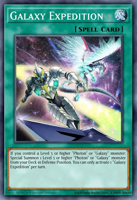 Galaxy Expedition trading card