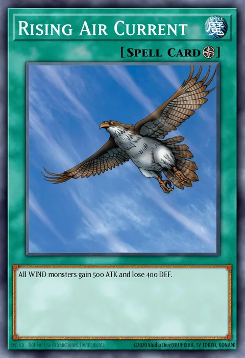 Rising Air Current trading card