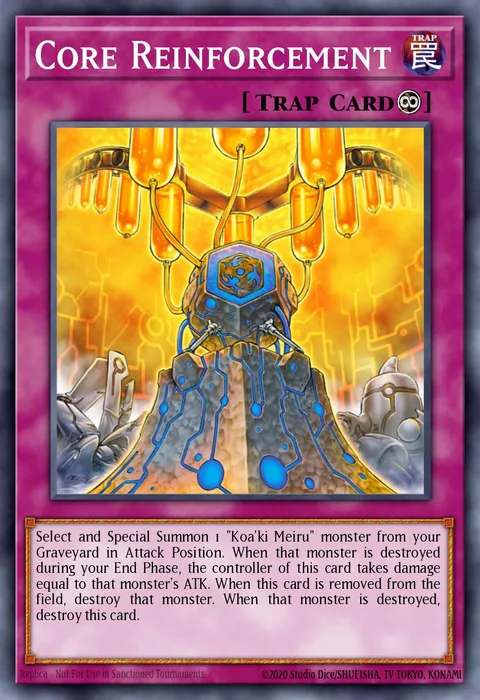 Core Reinforcement trading card