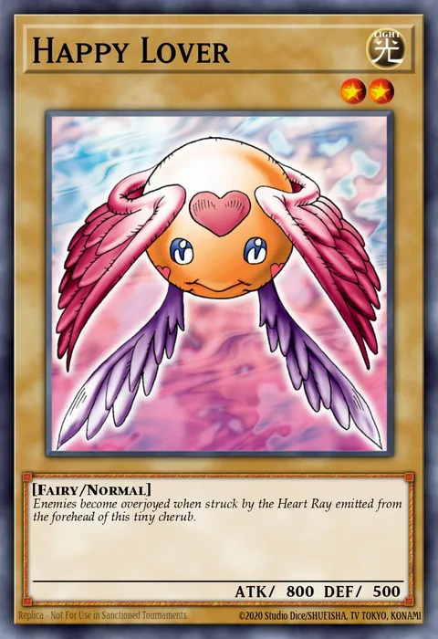 Happy Lover trading card