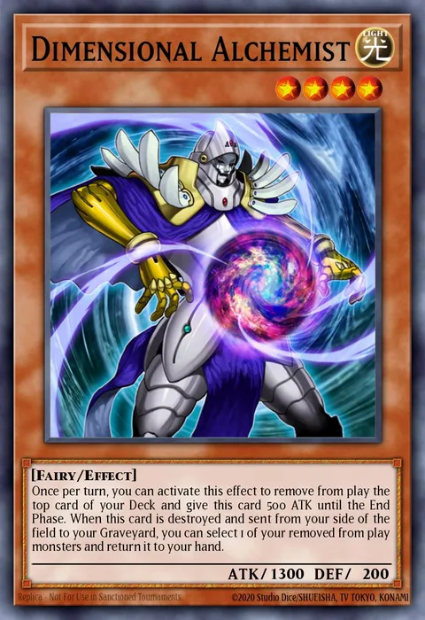 Dimensional Alchemist trading card