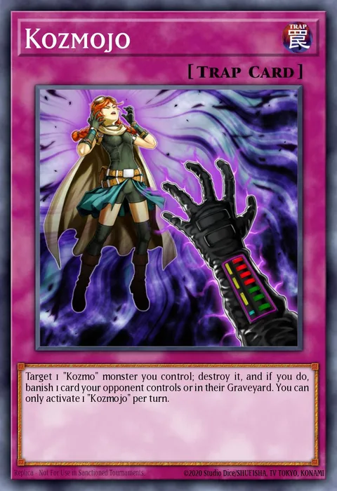 Kozmojo trading card