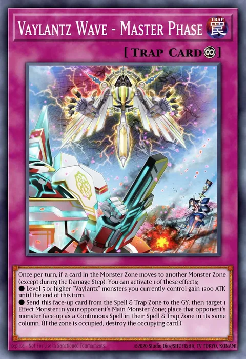 Vaylantz Wave - Master Phase trading card