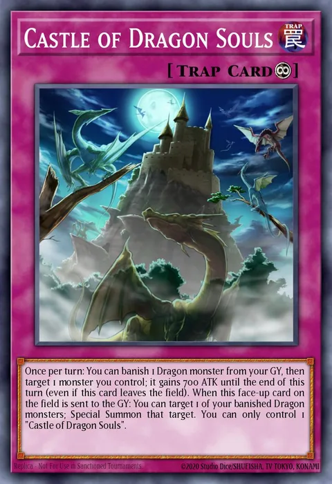 Castle of Dragon Souls trading card