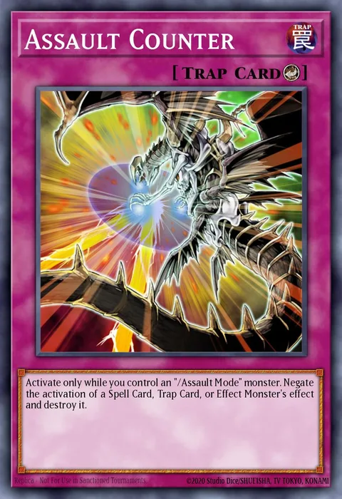 Assault Counter trading card