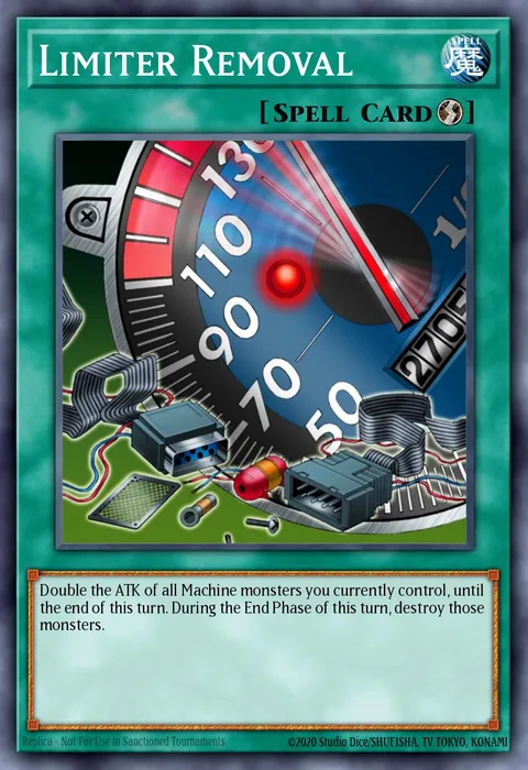 Limiter Removal trading card