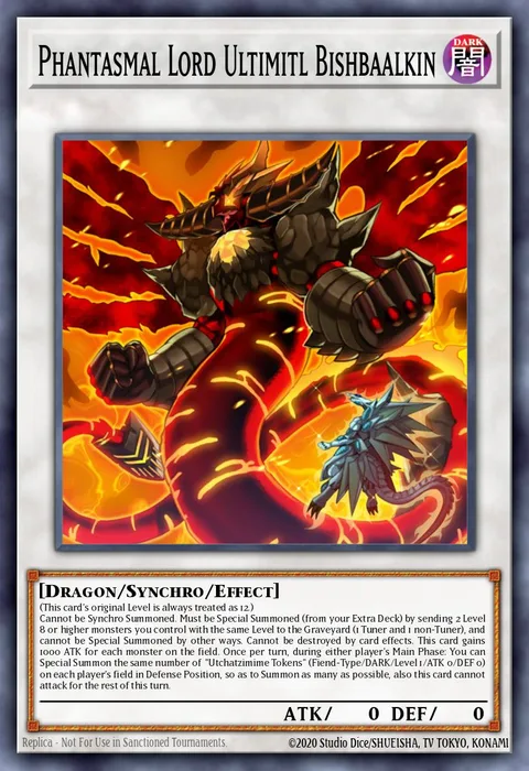Phantasmal Lord Ultimitl Bishbaalkin trading card