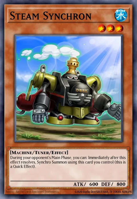Steam Synchron trading card
