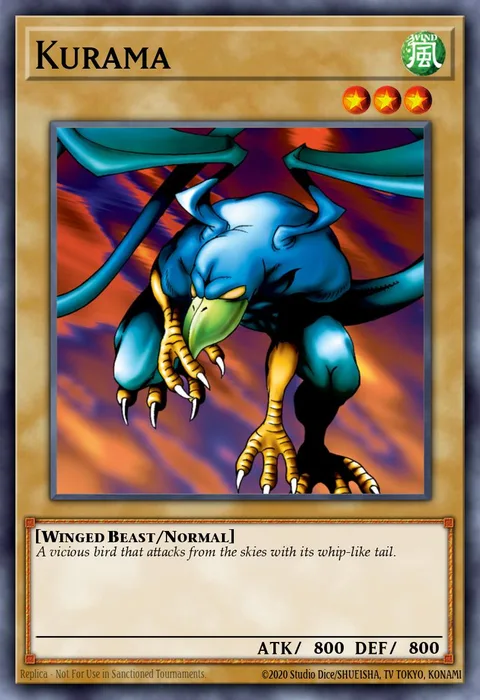 Kurama trading card