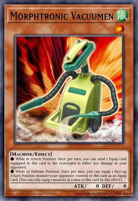 Morphtronic Vacuumen trading card