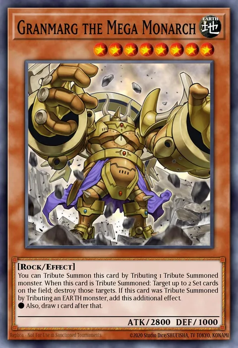 Granmarg the Mega Monarch trading card