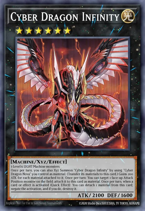 Cyber Dragon Infinity trading card