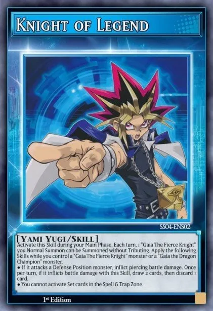 Knight of Legend trading card