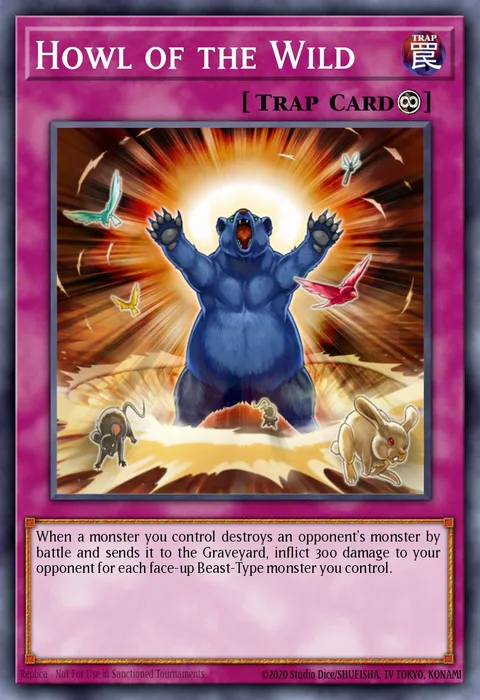 Howl of the Wild trading card