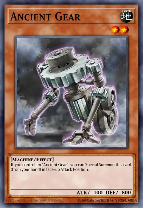 Ancient Gear trading card