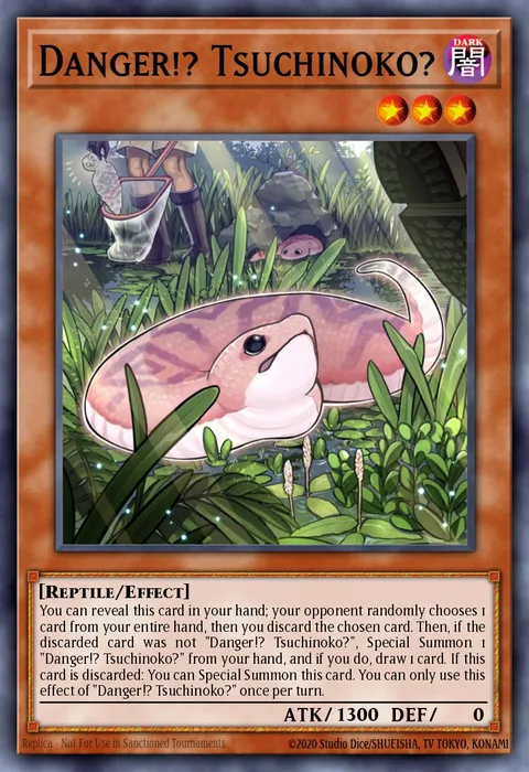 Danger!? Tsuchinoko? trading card