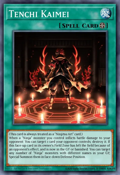Tenchi Kaimei trading card