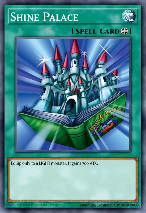 Shine Palace trading card