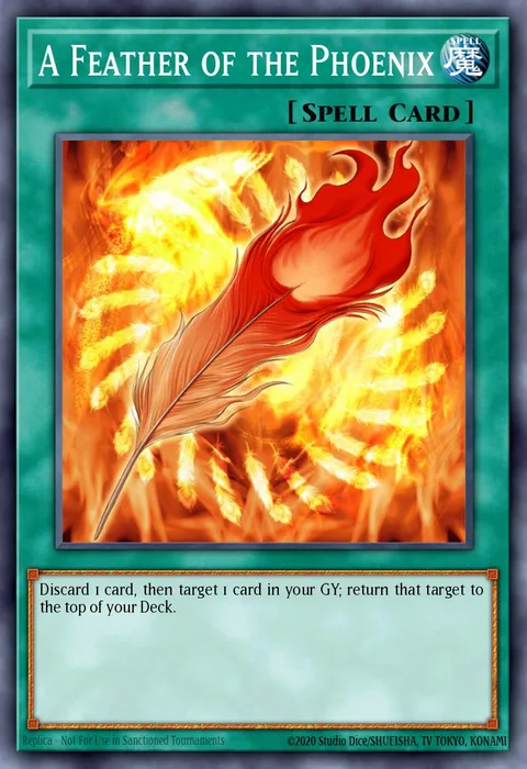 A Feather of the Phoenix trading card