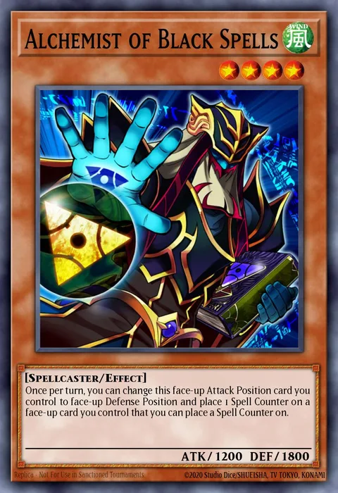 Alchemist of Black Spells trading card