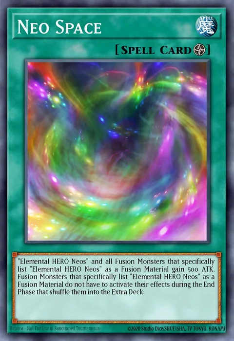 Neo Space trading card