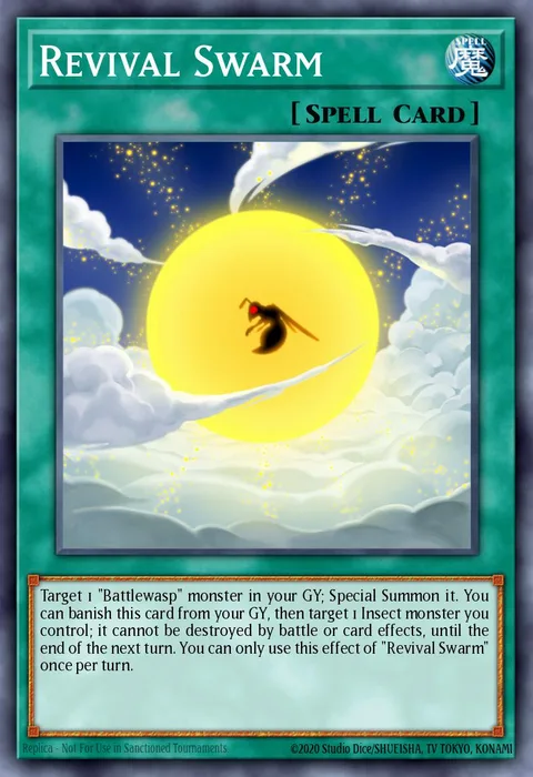 Revival Swarm trading card