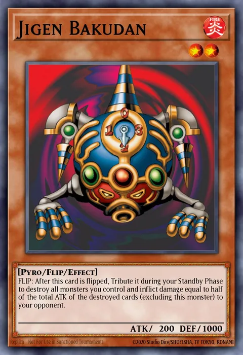 Jigen Bakudan trading card