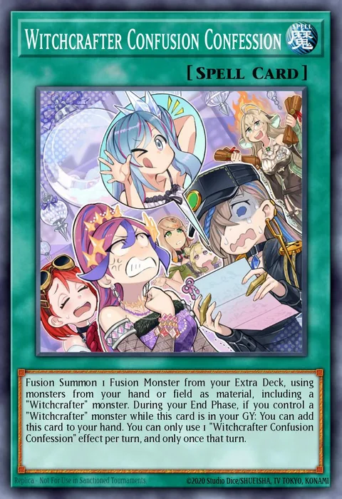 Witchcrafter Confusion Confession trading card