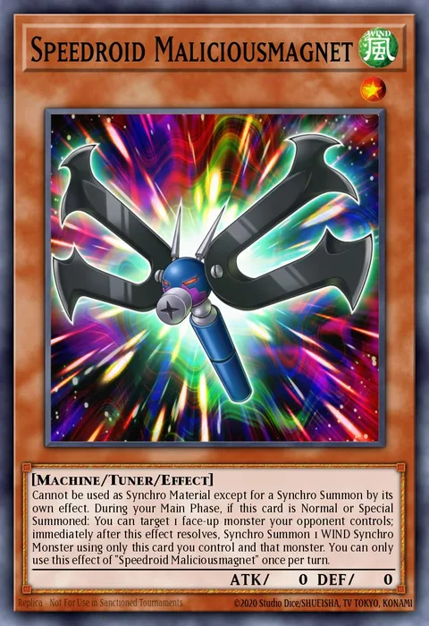 Speedroid Maliciousmagnet trading card