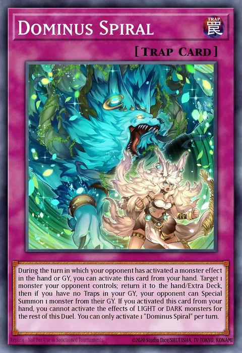 Dominus Spiral trading card