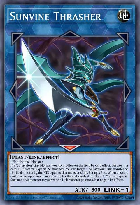 Sunvine Thrasher trading card