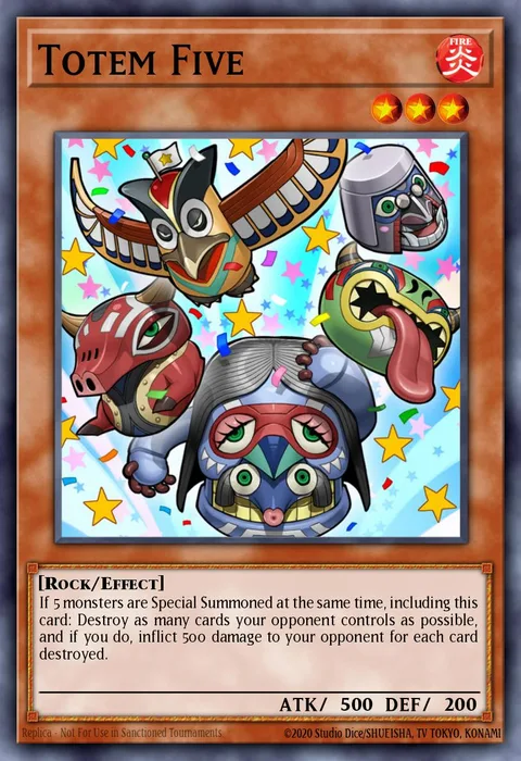 Totem Five trading card