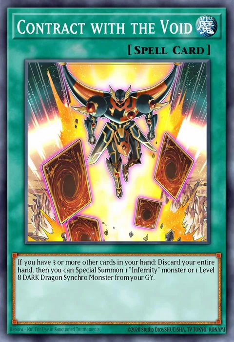 Contract with the Void trading card