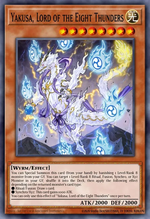 Yakusa, Lord of the Eight Thunders trading card