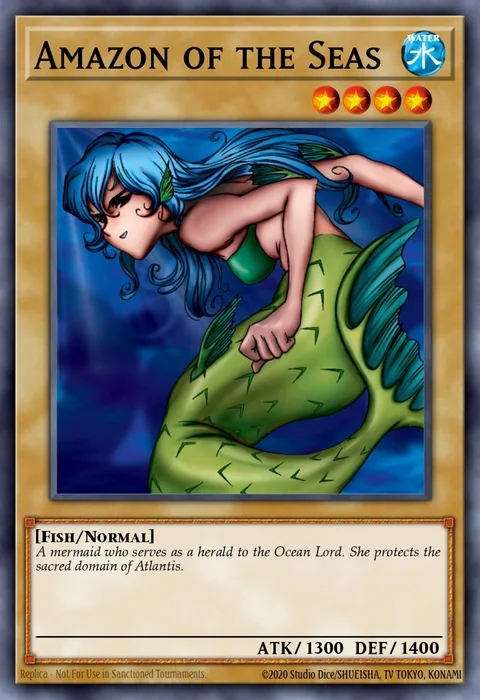 Amazon of the Seas trading card