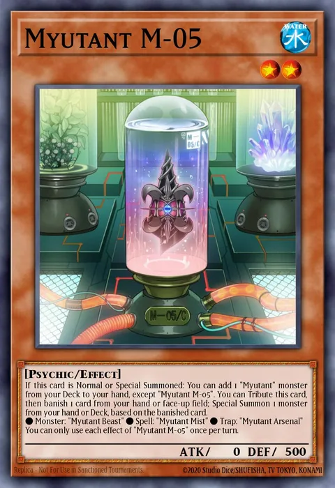 Myutant M-05 trading card