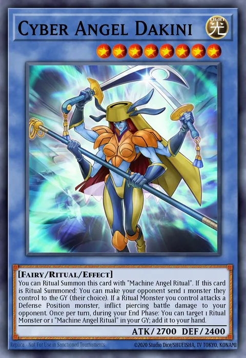 Cyber Angel Dakini trading card