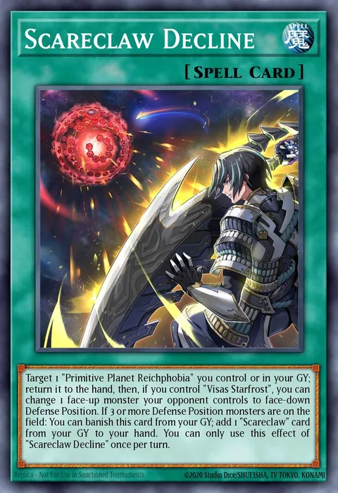 Scareclaw Decline trading card
