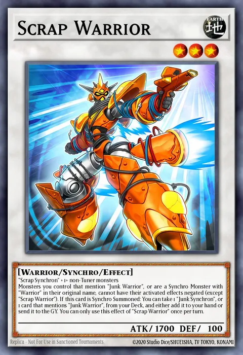 Scrap Warrior trading card