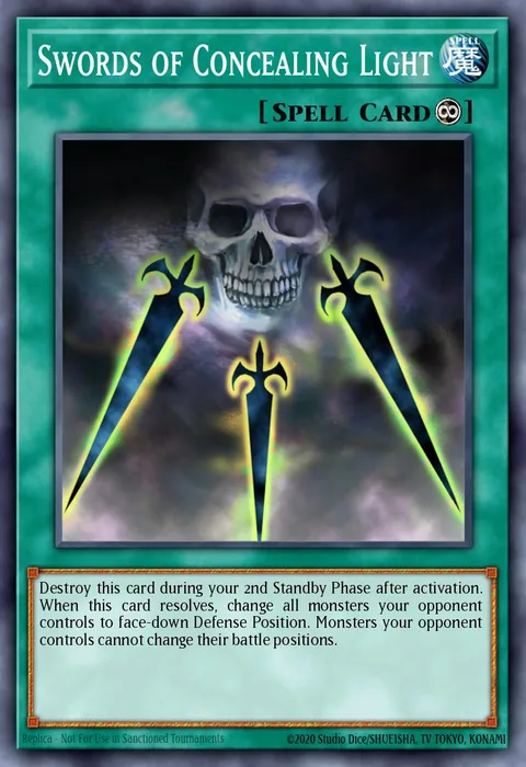 Swords of Concealing Light trading card