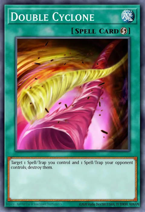 Double Cyclone trading card