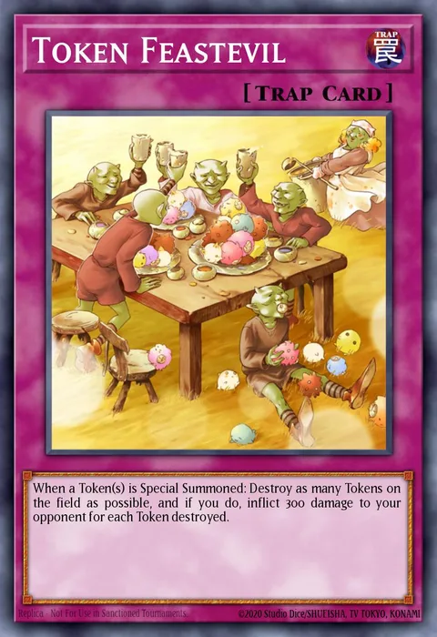 Token Feastevil trading card