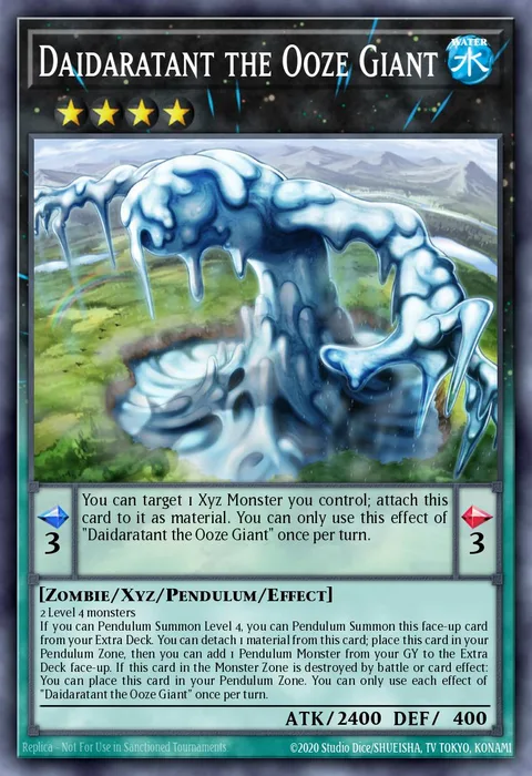 Daidaratant the Ooze Giant trading card