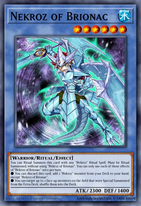 Nekroz of Brionac trading card