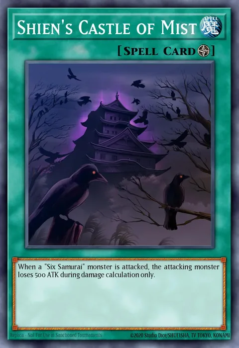 Shien's Castle of Mist trading card