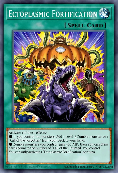 Ectoplasmic Fortification trading card