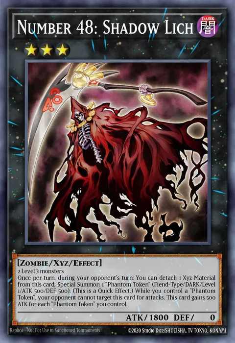 Number 48: Shadow Lich trading card