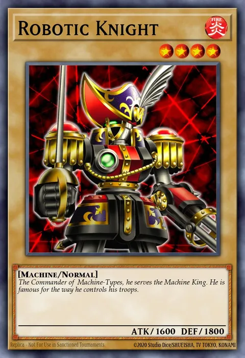 Robotic Knight trading card