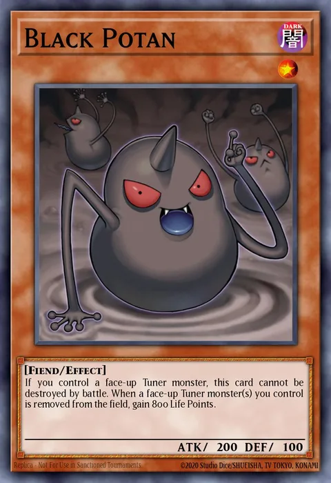 Black Potan trading card