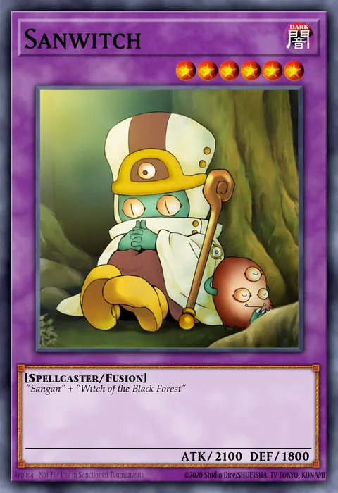 Sanwitch trading card